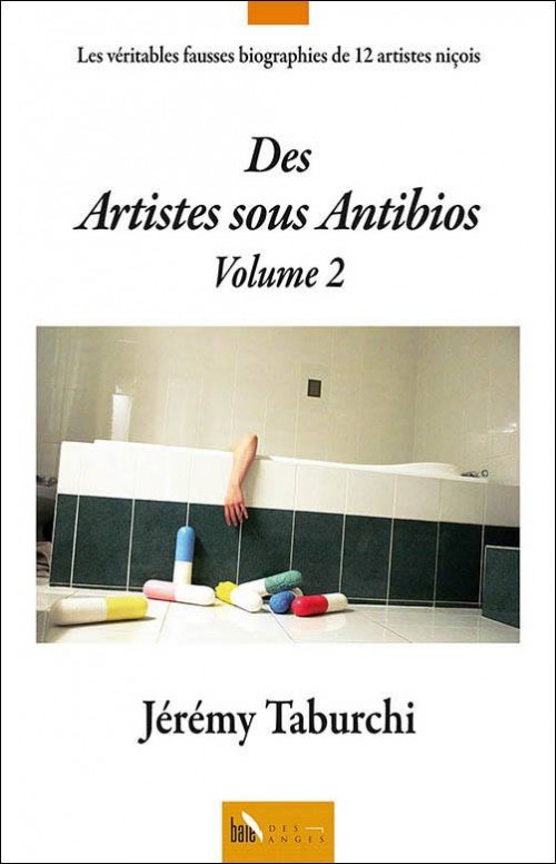 Couverture Des Artistes Sous Antibios, volume 2, aux éditions Baie des Anges.