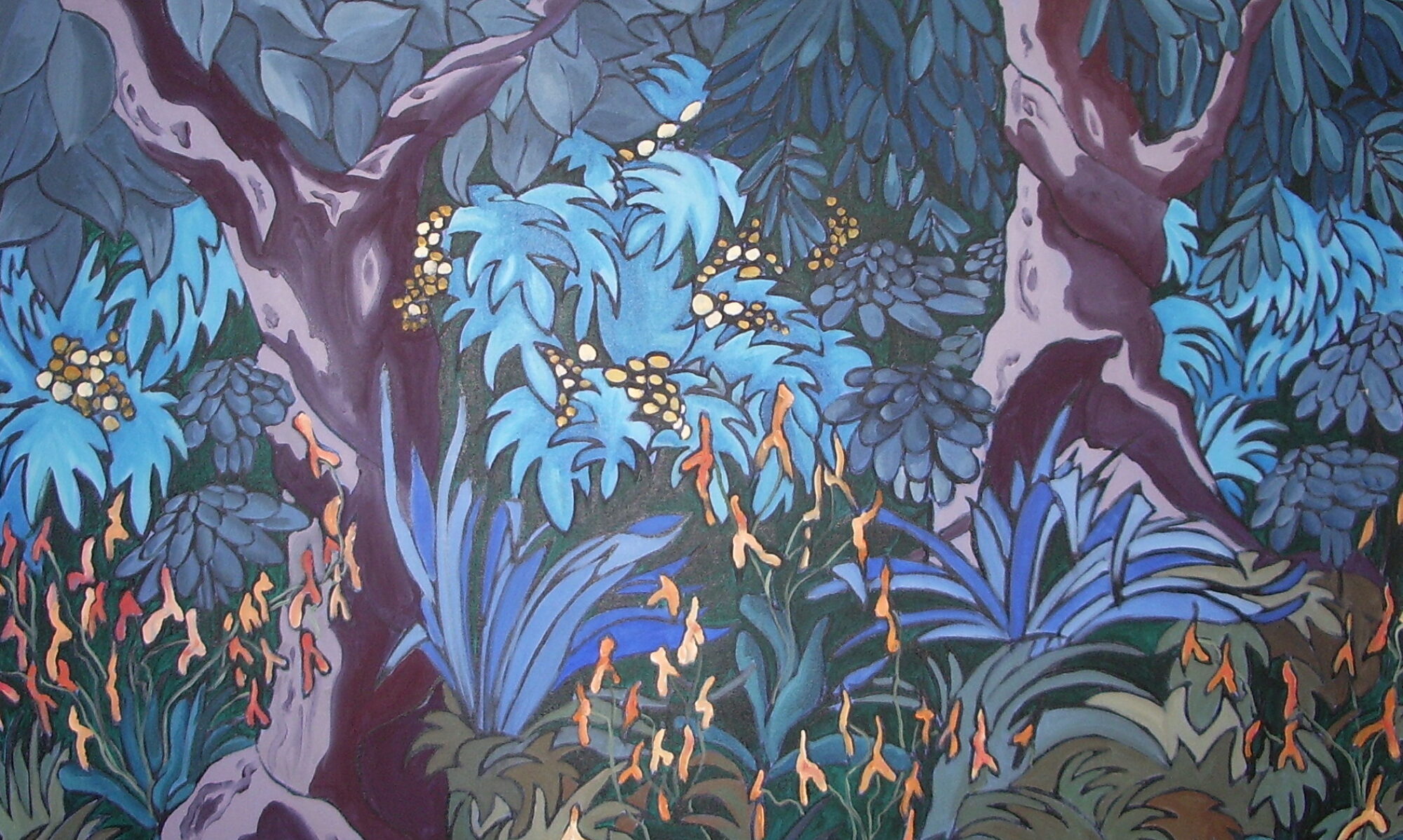 Mandala par Charles Turcat, artiste peintre à la Brigue