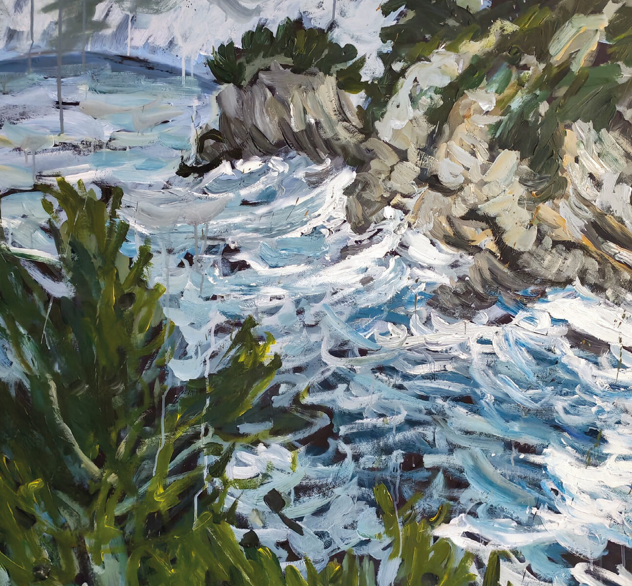 Revue Lou Can 8, sur le thème Nature, peinture & confiture. Couverture par Aurélien Citoleux.